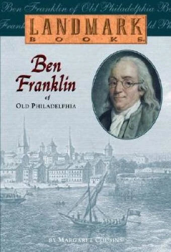 Ben Franklin of Old Philadelphia (Landmark Books) - Paperback - GOOD - image 2