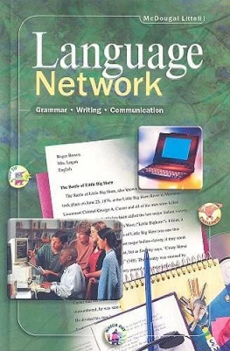Language Network: Student Edition Grade 8 2001 - Hardcover - GOOD