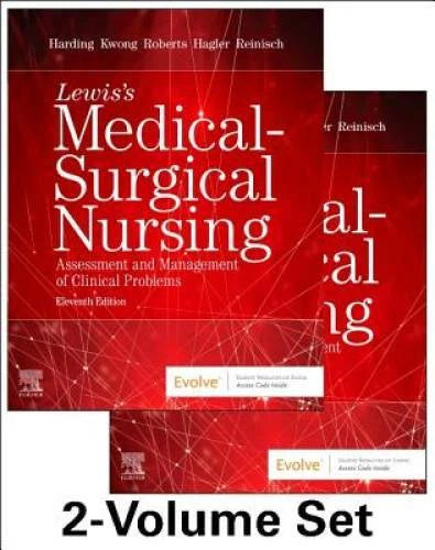 Lewis's Medical-Surgic<wbr/>al Nursing - 2-Volume Set: Assessment and Managemen - GOOD - image 2