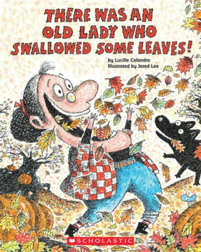 There Was An Old Lady Who Swallowed Some Leaves! - Paperback - GOOD - image 2