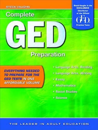 Complete GED Preparation - Paperback By STECK-VAUGHN - ACCEPTABLE