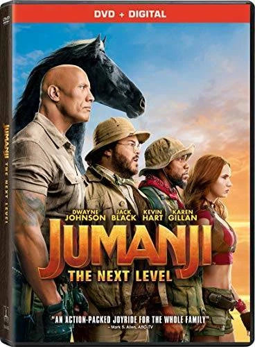 Jumanji: The Next Level - DVD By Dwayne Johnson - GOOD - image 2