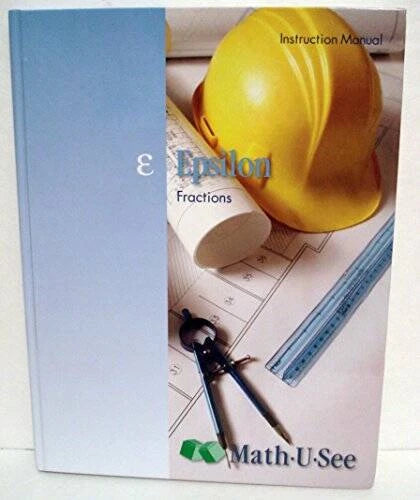 Epsilon Fractions: Instruction Manual - Hardcover - GOOD