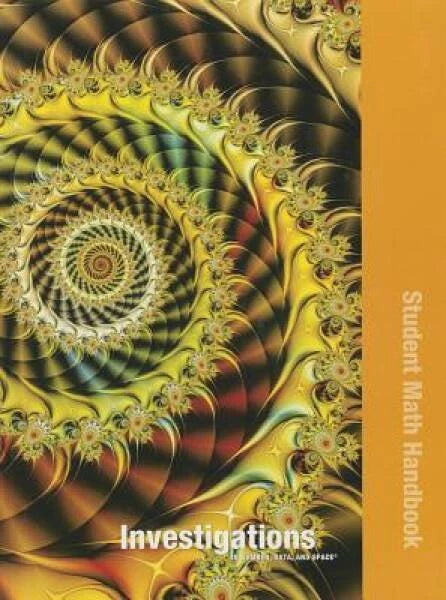 INVESTIGATIONS 2008 STUDENT MATH HANDBOOK GRADE 4 - Hardcover - GOOD