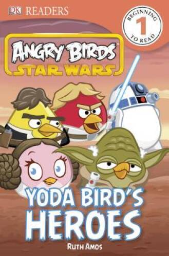 DK Readers L1: Angry Birds Star Wars: Yoda Bird's Heroes - Paperback - GOOD