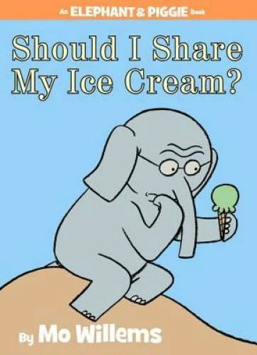 Should I Share My Ice Cream? (An Elephant and Piggie Book) - VERY GOOD - image 2