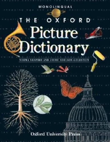 The Oxford Picture Dictionary: Monolingual Edition (The Oxford Picture Di - GOOD - image 2