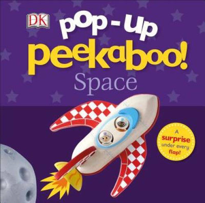 Pop-Up Peekaboo! Space - Board book By DK - GOOD