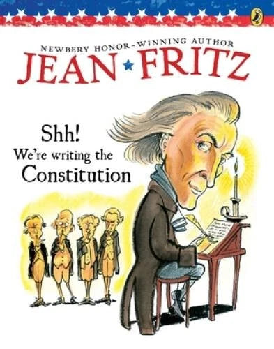 Shh! We're Writing the Constitution - Paperback By Jean Fritz - VERY GOOD - image 2