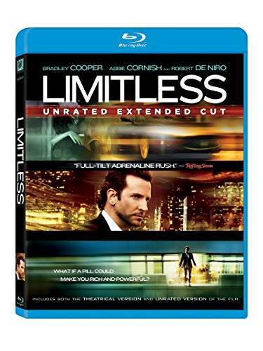 Limitless (Unrated Extended Cut + Digital Copy) [Blu-ray] - Blu-ray - GOOD