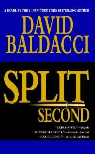 Split Second (Baldacci, David) - Hardcover By David Baldacci - GOOD - image 2