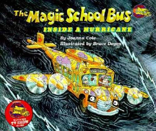 The Magic School Bus: Inside a Hurricane - Hardcover By Cole, Joanna - GOOD - image 2