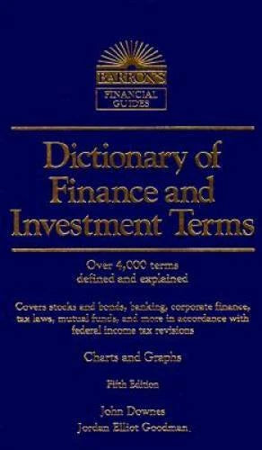 Dictionary of Finance and Investment Terms (Barron's Finan - VERY GOOD - image 2