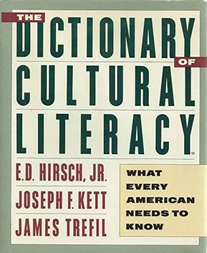 The Dictionary of Cultural Literacy - Hardcover By James Trefil - GOOD - image 2