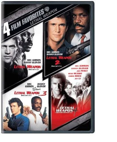 4 Film Favorites: Lethal Weapon (Lethal Weapon: Director's Cut, Lethal We - GOOD - image 2