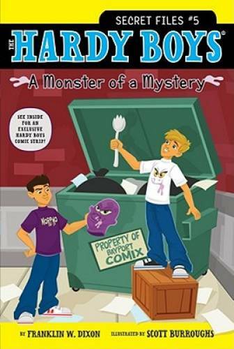 A Monster of a Mystery (Hardy Boys: The Secret Files) - Paperback - GOOD