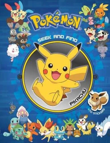 PokÃ©mon Seek and Find - Pikachu (Pokemon Seek and Find) - Hardcover - VERY GOOD - image 2
