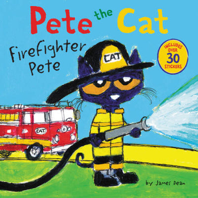 Pete the Cat: Firefighter Pete - Paperback By Dean, James - GOOD