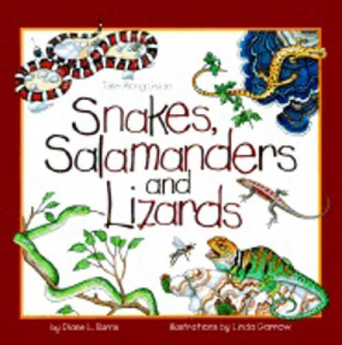 Snakes, Salamanders & Lizards (Take Along Guides) - Paperback - GOOD - image 2