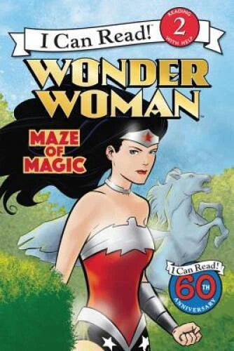 Wonder Woman Classic: Maze of Magic (I Can Read Level 2) - Paperback - GOOD - image 2