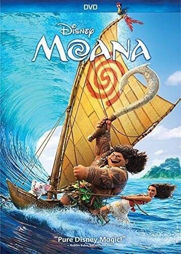 MOANA (AKA: VAIANA) - DVD By Auli'i Cravalho - GOOD