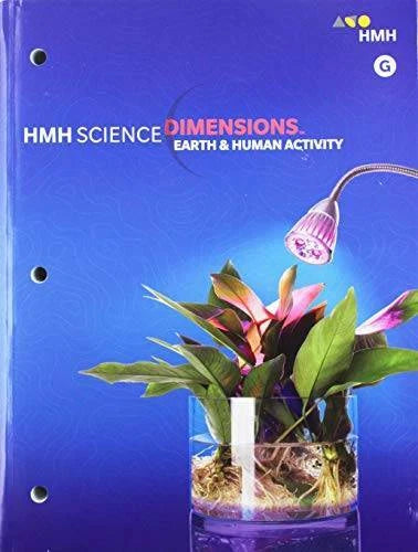 HMH Science Dimensions Earth & Human Activity (Module G) - Paperback - GOOD