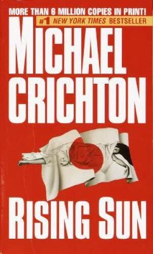 Rising Sun - Mass Market Paperback By Michael Crichton - GOOD - image 2