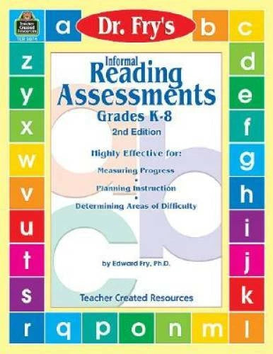 Informal Reading Assessments by Dr Fry (Dr Frys Informal Reading) - GOOD