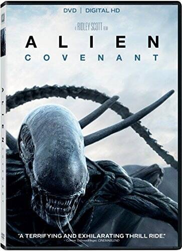 Alien: Covenant - DVD By Michael Fassbender - GOOD