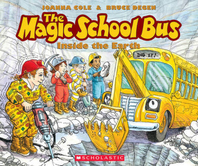 The Magic School Bus Inside the Earth (Magic School Bus) - Paperback - VERY GOOD