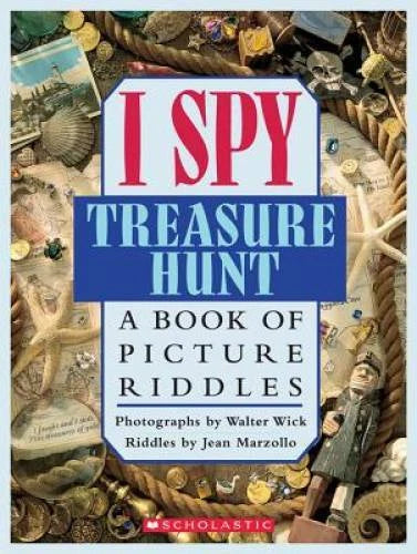 I Spy Treasure Hunt: A Book of Picture Riddles - Hardcover - VERY GOOD - image 2