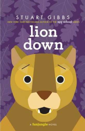Lion Down (FunJungle) - Hardcover By Gibbs, Stuart - GOOD