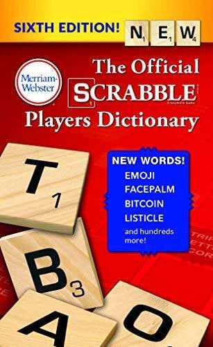 The Official SCRABBLE Players Dictionary, Sixth Edition (mass marke - VERY GOOD - image 2