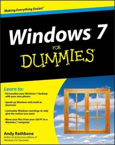 Windows 7 For Dummies - Paperback By Rathbone, Andy - GOOD - image 2