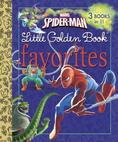 Marvel Spider-Man Little Golden Books Favorites (Marvel: Spider-Man) (Lit - GOOD - image 2
