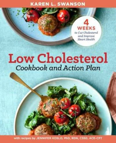 The Low Cholesterol Cookbook and Action Plan: 4 Weeks to Cut Cholesterol - GOOD - image 2