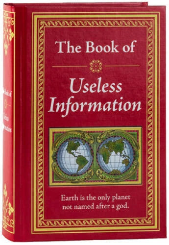 The Book of Useless Information - Hardcover - VERY GOOD - image 2