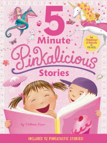 Pinkalicious: 5-Minute Pinkalicious Stories: Includes 12 Pinkatas - VERY GOOD