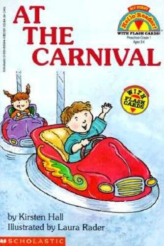 At the Carnival with Flash Cards (My First Hello Reader!) - Paperback - GOOD