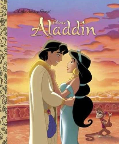 Aladdin (Disney Aladdin) (Little Golden Book) - Hardcover - GOOD