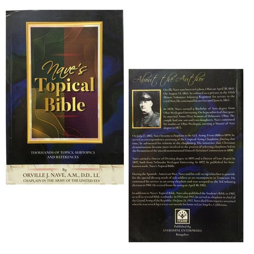 Nave's Topical Bible Easy To Read Version- English Bible by Oraville J. Nave