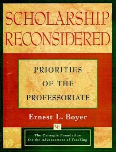 Scholarship Reconsidered: Priorities of the Professoriate - Paperback - GOOD