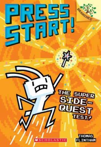 The Super Side-Quest Test!: A Branches Book (Press Start! #6) - Paperback - GOOD