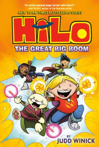 Hilo Book 3: The Great Big Boom - Hardcover By Winick, Judd - GOOD