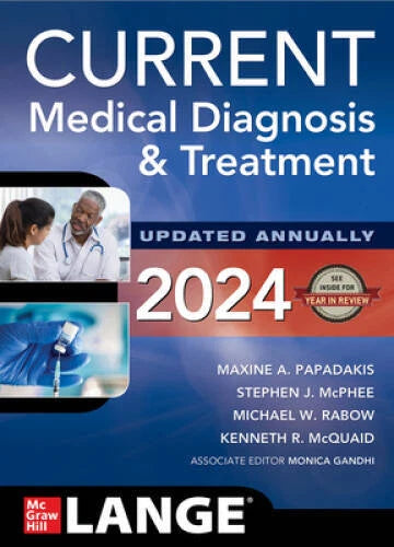 CURRENT Medical Diagnosis and Treatment 2024 - Paperback - GOOD