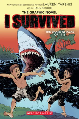 I Survived the Shark Attacks of 1916 (I Survived Graphic Novels) - VERY GOOD