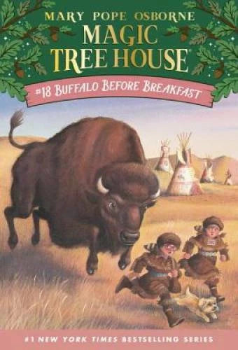 Buffalo Before Breakfast (Magic Tree House #18) - Paperback - VERY GOOD