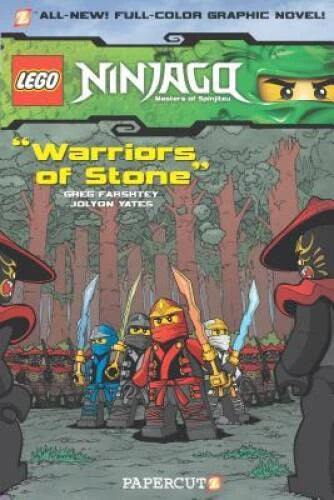 LEGO Ninjago #6: Warriors of Stone - Paperback By Farshtey, Greg - GOOD