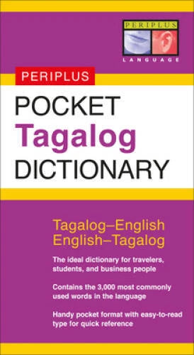 Pocket Tagalog Dictionary: Tagalog-English English-Tagalog (Periplus - VERY GOOD