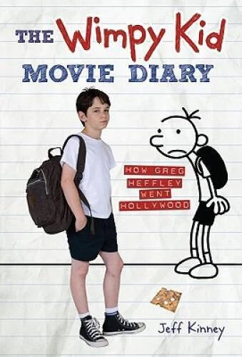 The Wimpy Kid Movie Diary (Diary of a Wimpy Kid) - Hardcover - GOOD